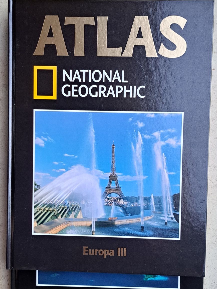 Livros ATLAS - National Geographic LOTE 5 livros 10€