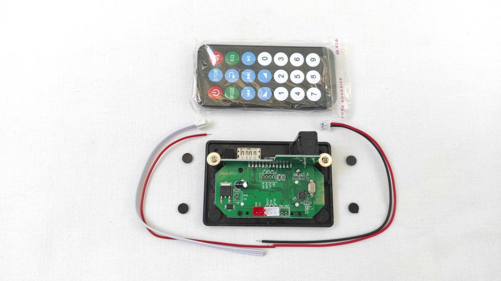 Аудіоплеєр автомобільний 5, 12V USB, MP3, FM, TF, Bluetooth 5.0