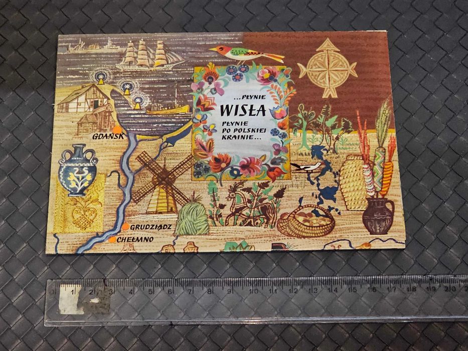 Wisła - stara pocztówka