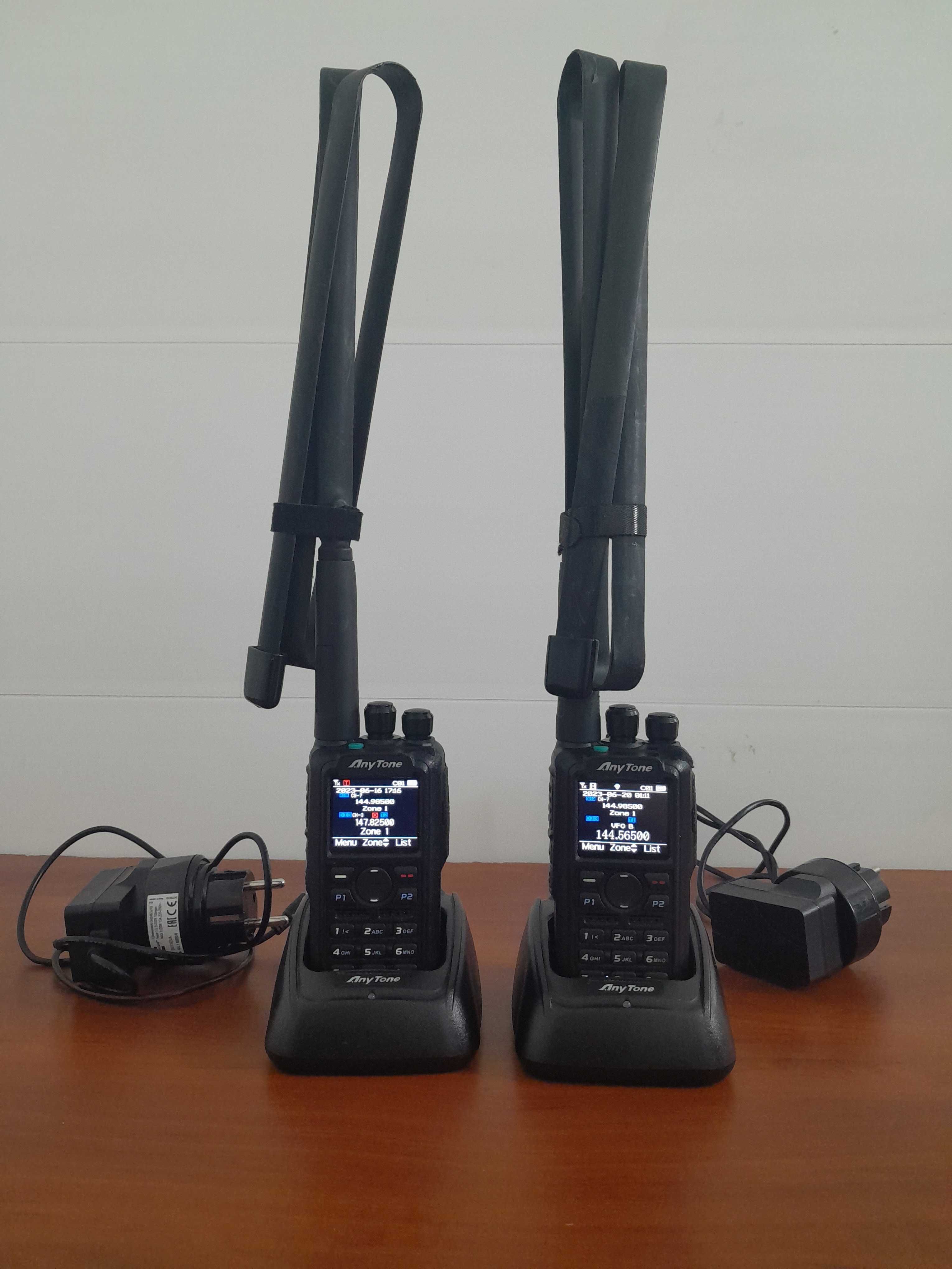 Рації  Anytone AT-D878UV II Plus (V3) BT GPS APRS USB-C. БУ