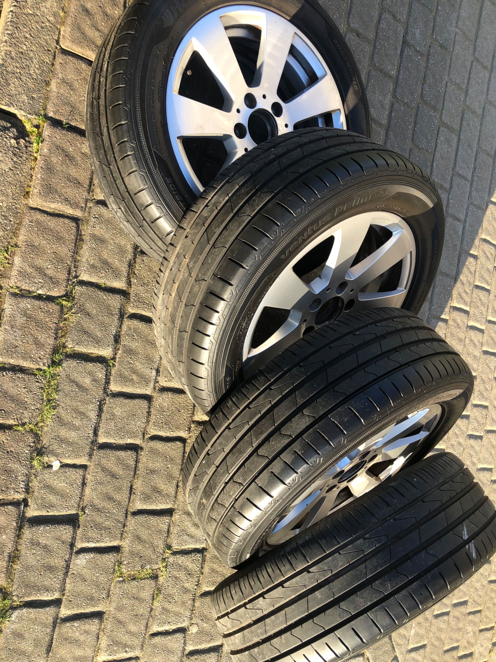 AluFelgi z oponami 5x112 16 BMW Audi Mercedes w205