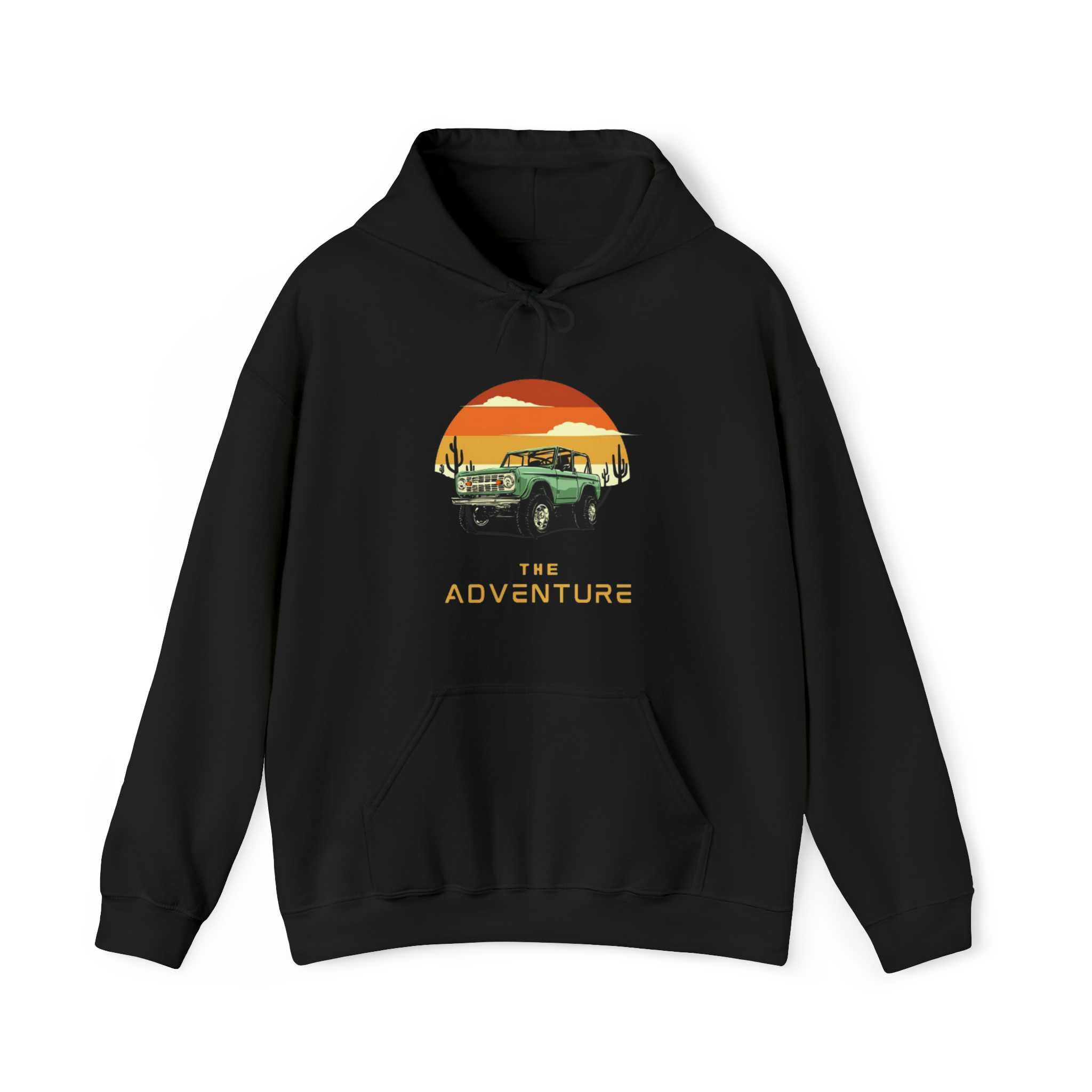 Hoodie Sweat The Adventure Jeep