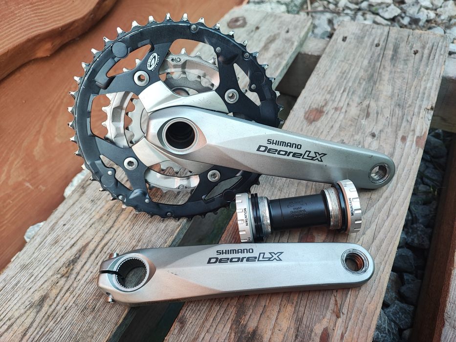 Korba rowerowa Shimano Deore LX M582 175mm Hollowtech 2 Retro MTB