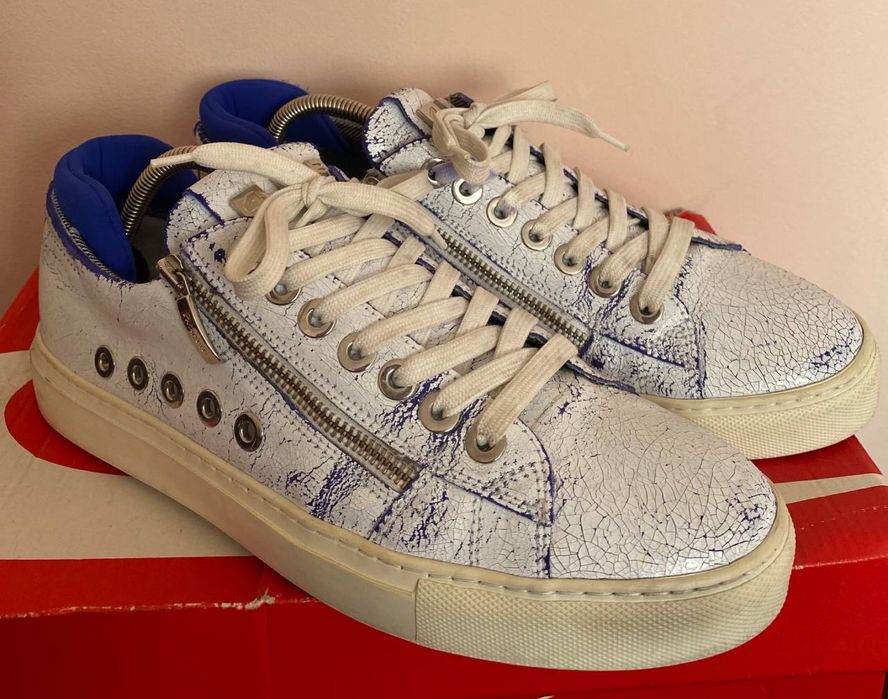 Кросівки 4us cesare paciotti style Giuseppe Zanotti кожані оригінал