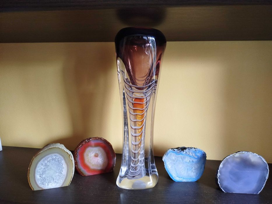 Adam Jabloński, wazon ozdobny w idealnym stanie 31 cm