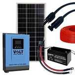 Zasilanie solarne fotowoltaika na działkę domek letniskowy off-grid