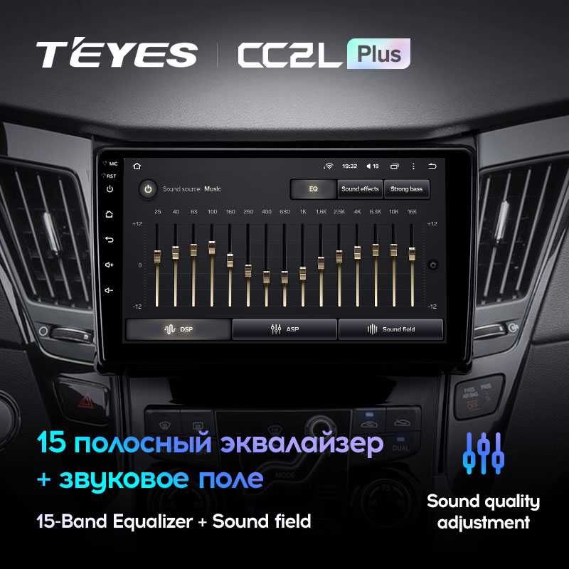 Штатная магнитола TEYES CC2L Plus Hyundai Sonata 6 YF 2009 - 2013