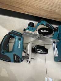 Makita zestaw DKP180 hebel do drewna DJV180 wyrzynarka