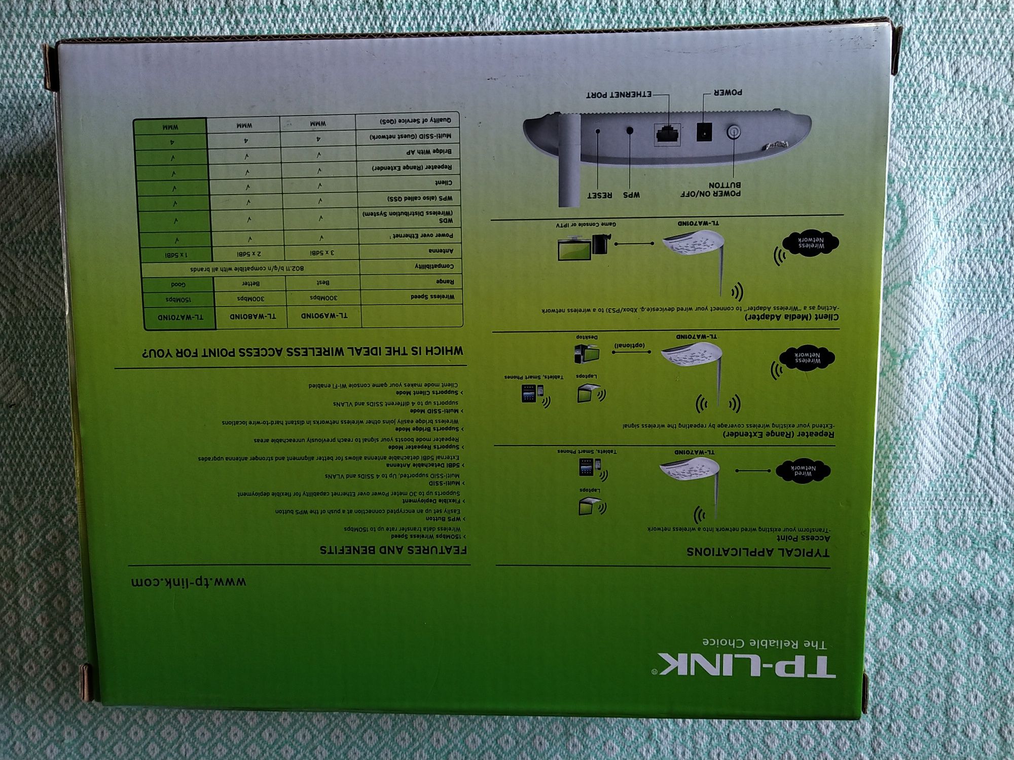 TP-LINK Wireless acesso point