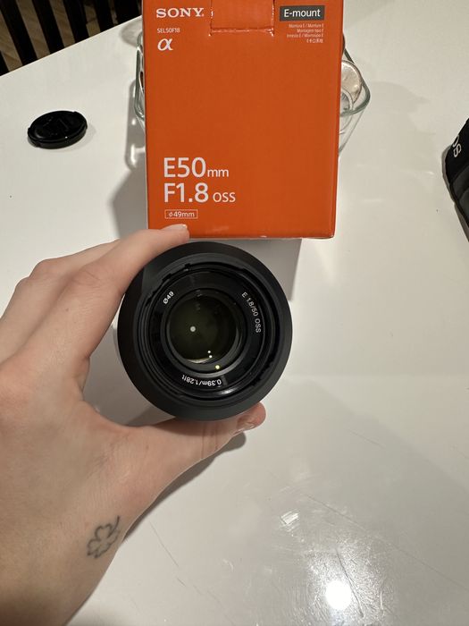 Обʼєктив Sony 50 мм 1.8