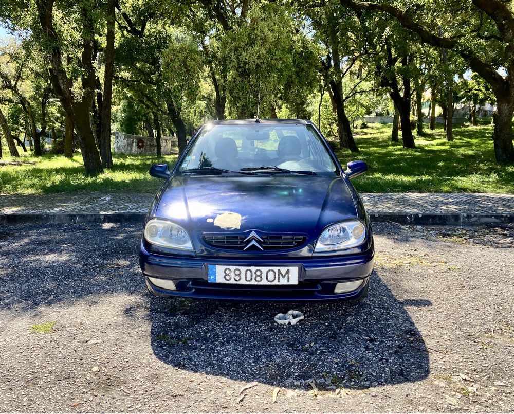 Citroen saxo 1.5 (2 lugares) acresce 50€ por defeito que encontrarem