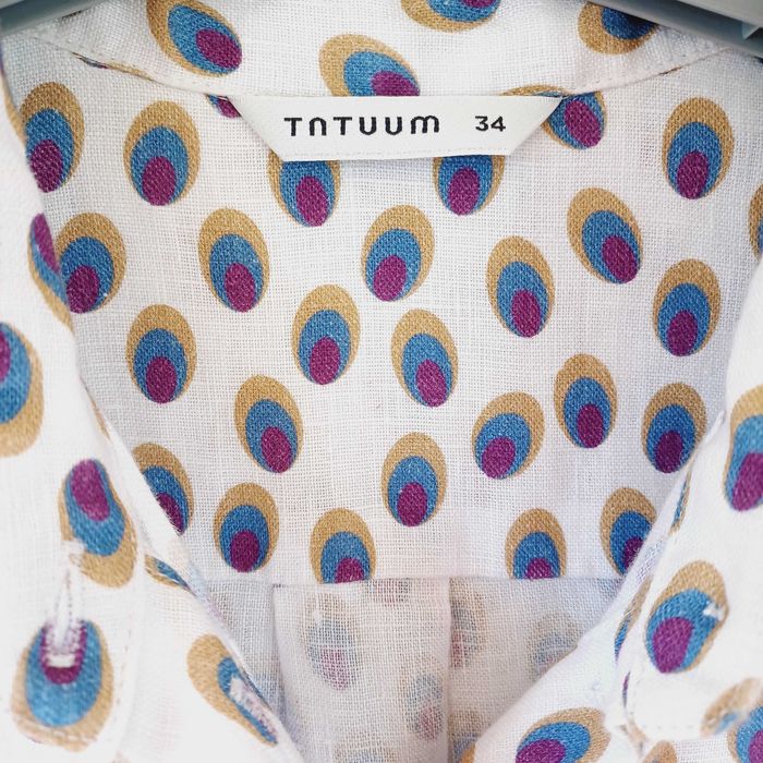 Sukienka tatuum len lniana 34 jak 36-38 stan idealny