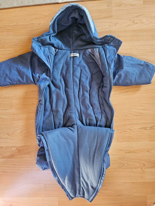 2 Kombinezony zimowe dla chłopca 3-9 mcy