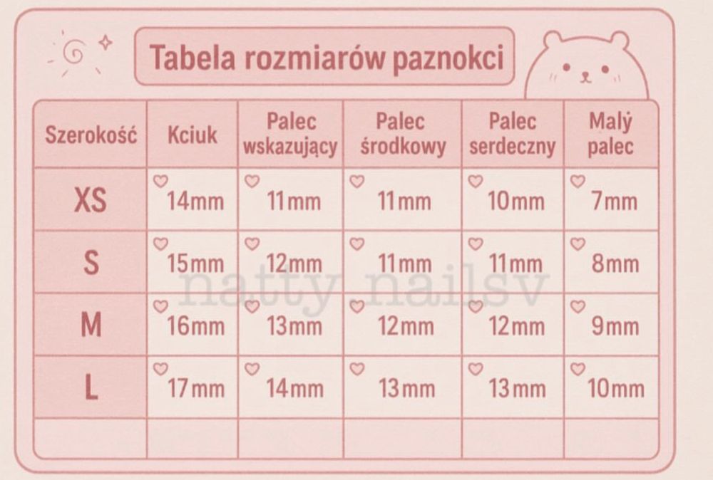 Paznokcie press on nails rozowe slodkie