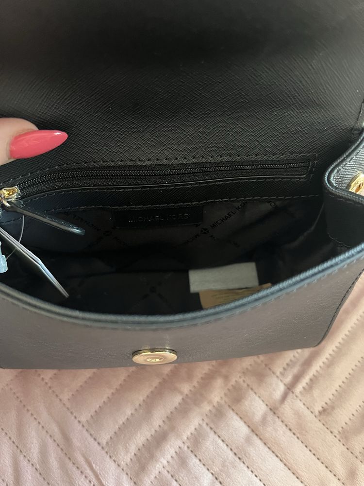 Nowa oryginalna czarna torebka Michael Kors