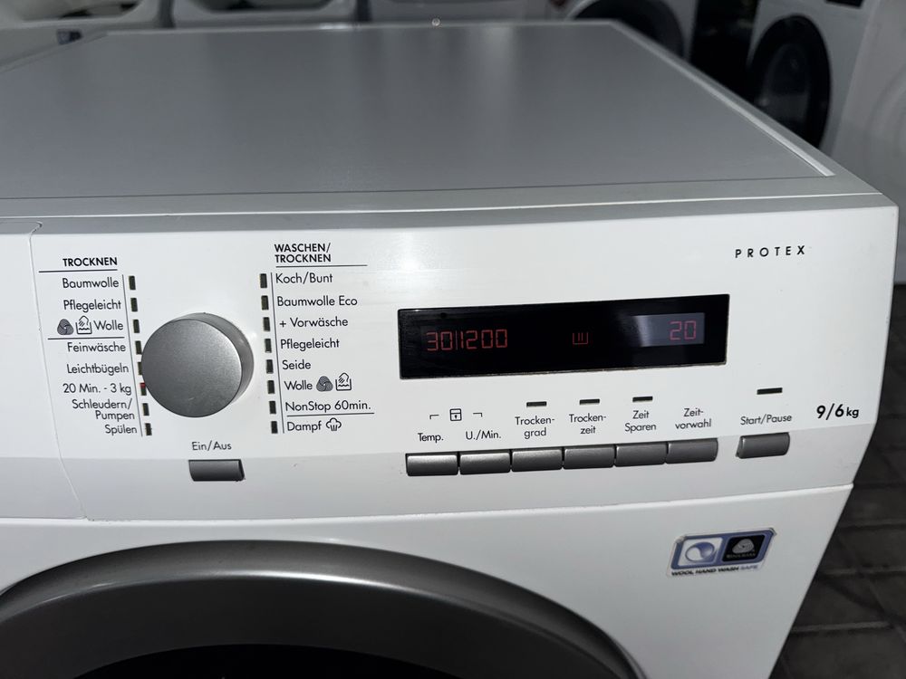 Pralko Suszarka  AEG model L75694NWD 9-6 KG 1600 OBR