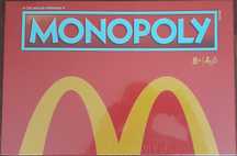 Monopoly McDonald's (gra planszowa nie używana)