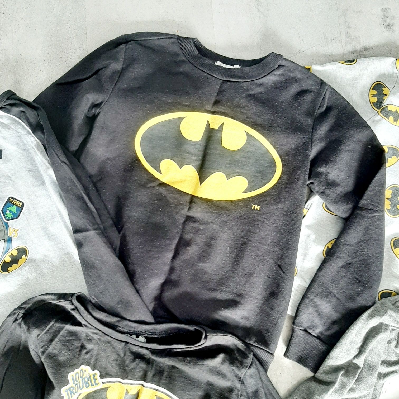 Batman 128 sinsay bluzy bluzki z długim rękawem komplet paka zestaw
B