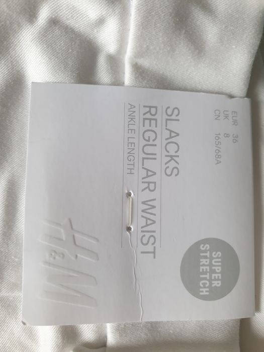 Spodnie H&M nowe roz. 36