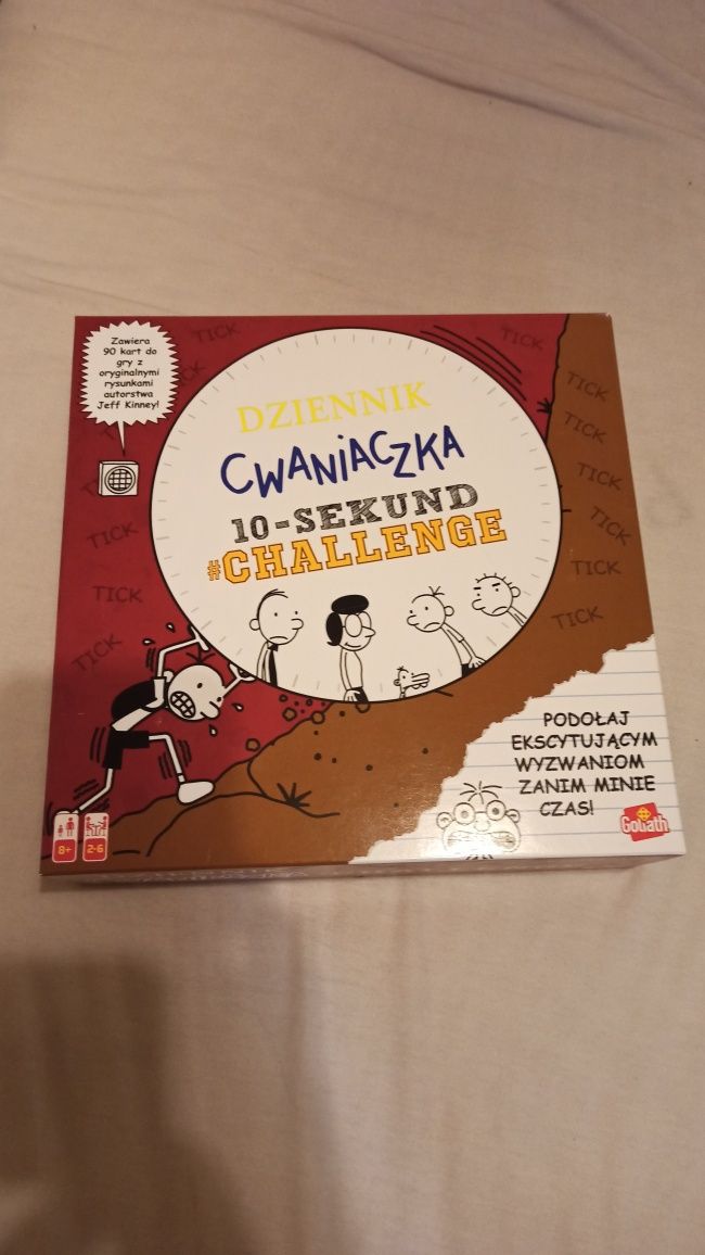 Dziennik Cwaniaczka 10-sekund challenge GRA