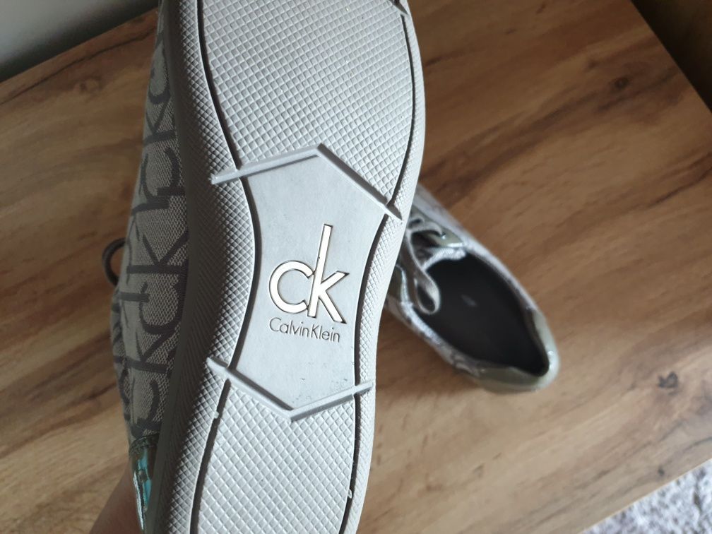 Buty Calvin Klein 38, trampki,  sznurowane
