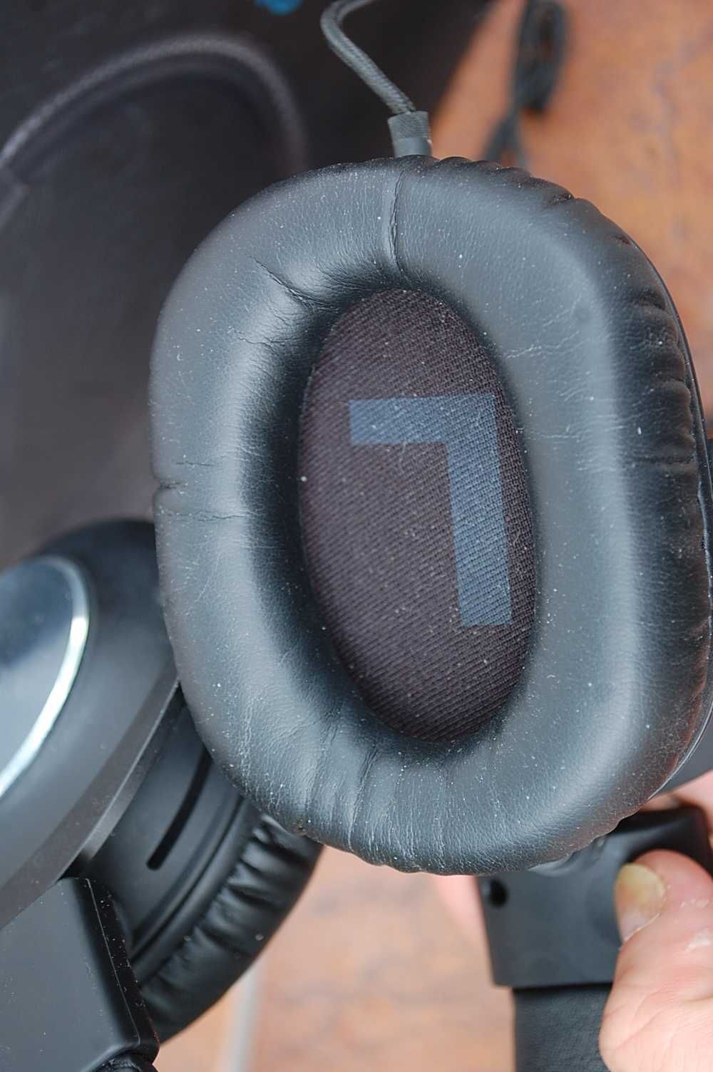 Słuchawki przewodowe z mikrofonem Logitech G Pro  Nauszne Czarne