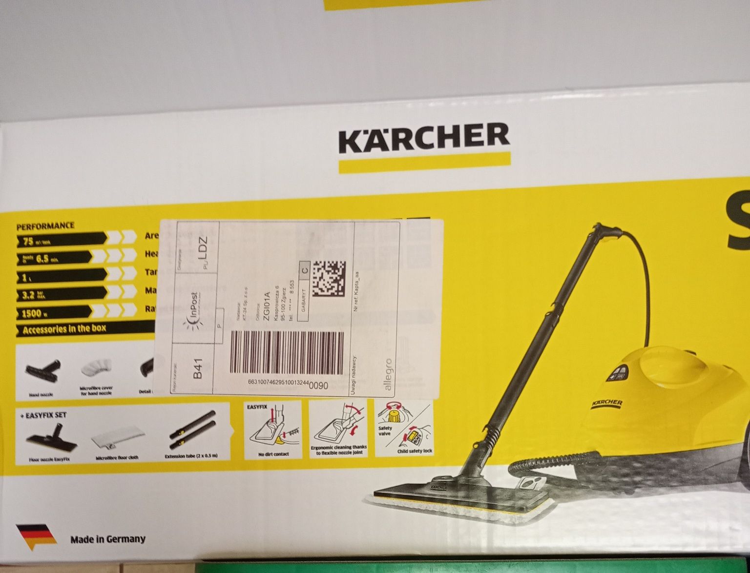 Myjka parowa Karcher