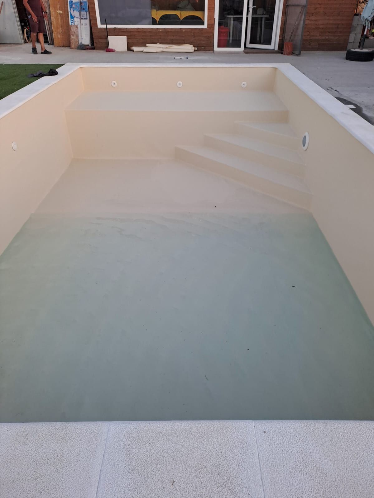 Piscina remodelação