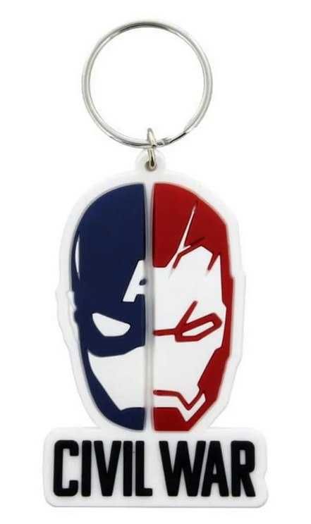 Kapitan Ameryka I Iron Man - Brelok Do Kluczy