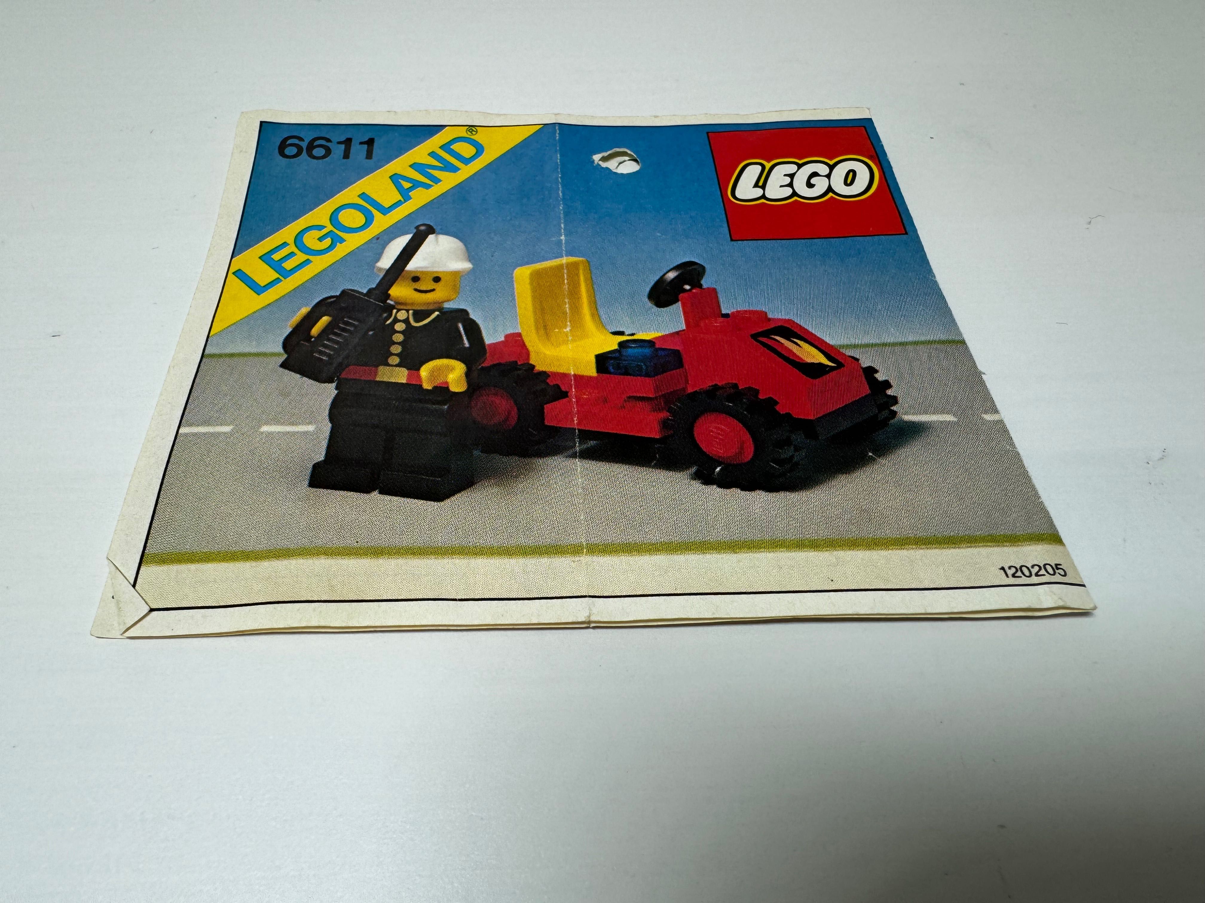 LEGO classic town; zestaw 6611 Fire Chief's Car