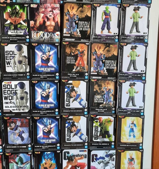Várias figuras Dragon Ball Banpresto Bandai
