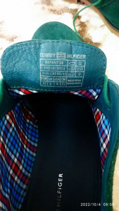 Продам чоловічі черевики TOMMY HILFIGER