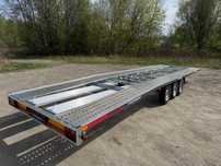 Przyczepa Laweta na 2 auta 8,5m 850cm ALUMINIOWE NAJAZDY VDI 2700-8.1!