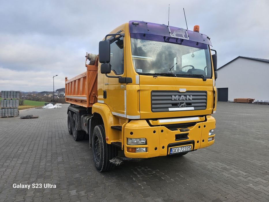 MAN TG 470A, wywrotka 6x4 ,samochód ciężarowy