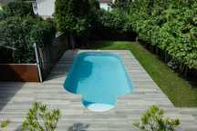 Basen Waterair Olivia 5,75x2,96m z schodami gotowy zestaw do montażu