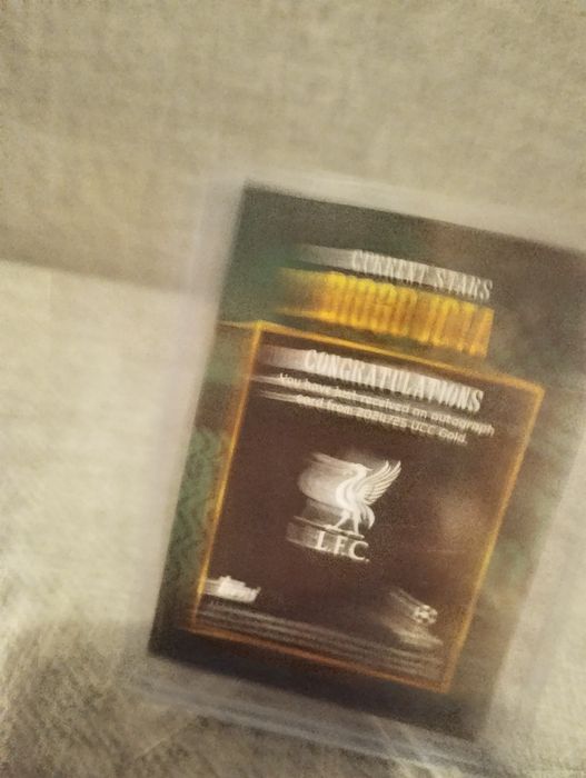 Topps x walkertkl ucc gold 2024-25 diogo jota autograf /99