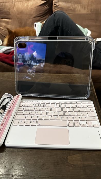 Capa de proteção para o iPad 11 + caneta + teclado