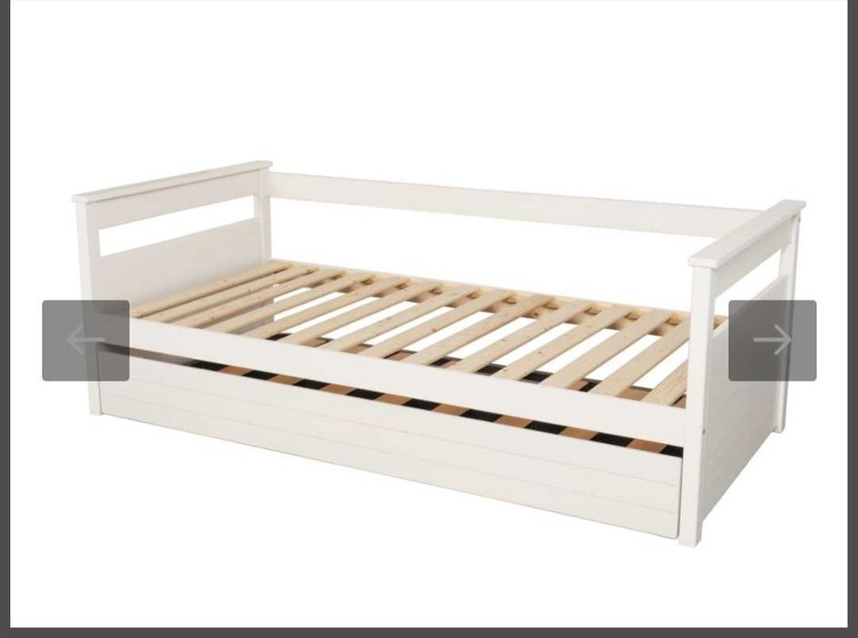 Cama 90x190cm com sommier DUPLEX