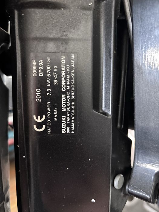 Silnik Zaburtowy Suzuki DF9.9 Rumpel Długa Stopa