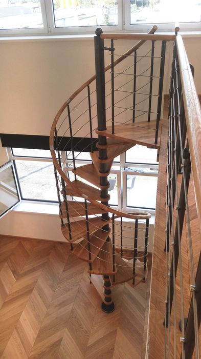 Schody Spiralne Kręcone DUDA Model Venecja 04 S 110 cm