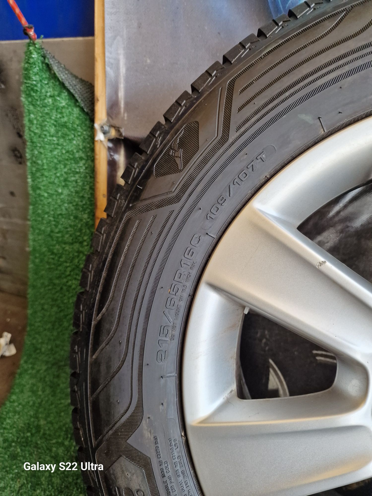 Koła 16 5×120 Vw T5 T6 Multivan Caravela Transporter 215/65/16C 8mm