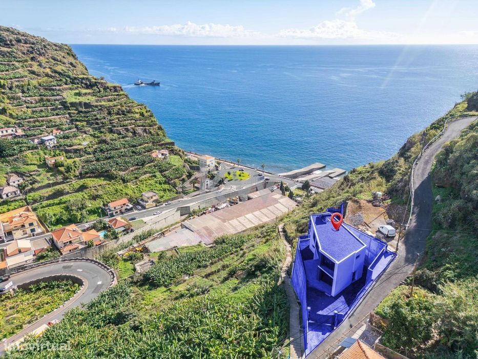 "Casa Brisa do Oceano" - Moradia T3 na Tábua, Ribeira Brava