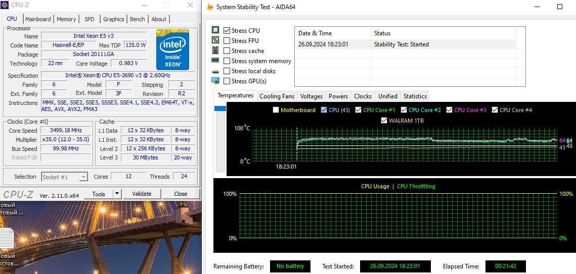 Набор 2011 3 QIYIDA x99 E5-A99  / Xeon e5 2667 v4 8 ядер / 16гб ОЗУ