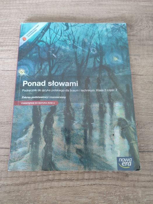 Ponad słowami Klasa 2 część 2 Nowa Era zakres podstawowy i rozszerzony