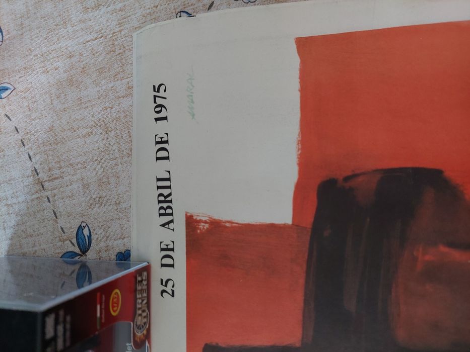 Original cartaz vintage 25 de abril 1974