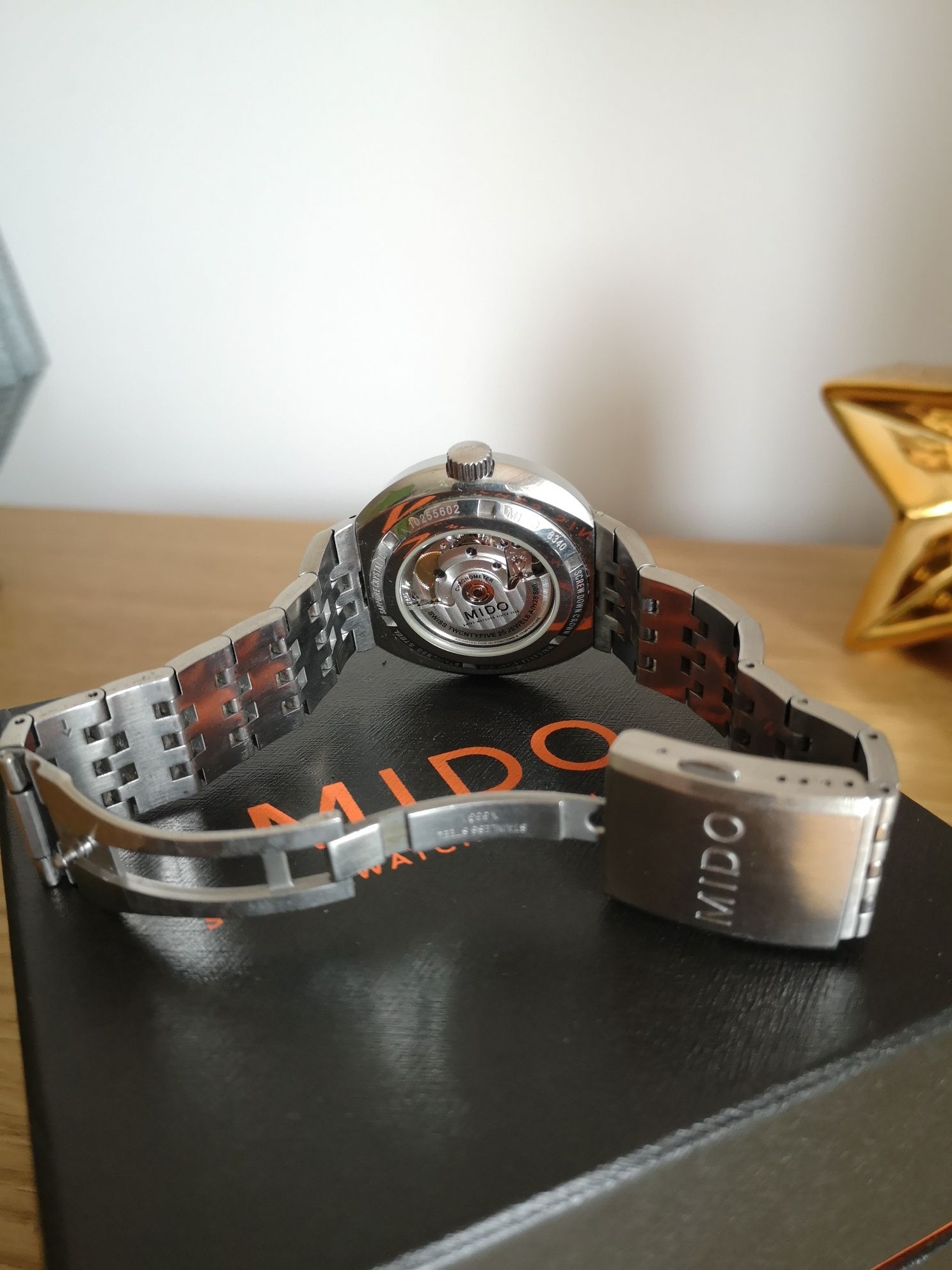 Szwajcarski zegarek automatyczny Mido All Dia Chronometerl