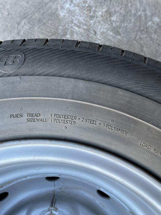 Комплект дисків R14 Ford Transit із гумою Barum Vanis 2 195 R14C