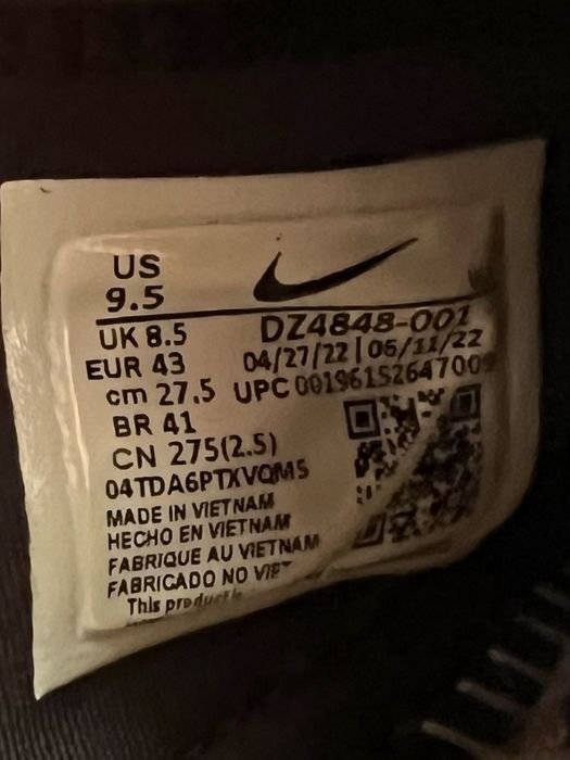 Чоловічі оригінальні кроссівки Nike 43 розмір