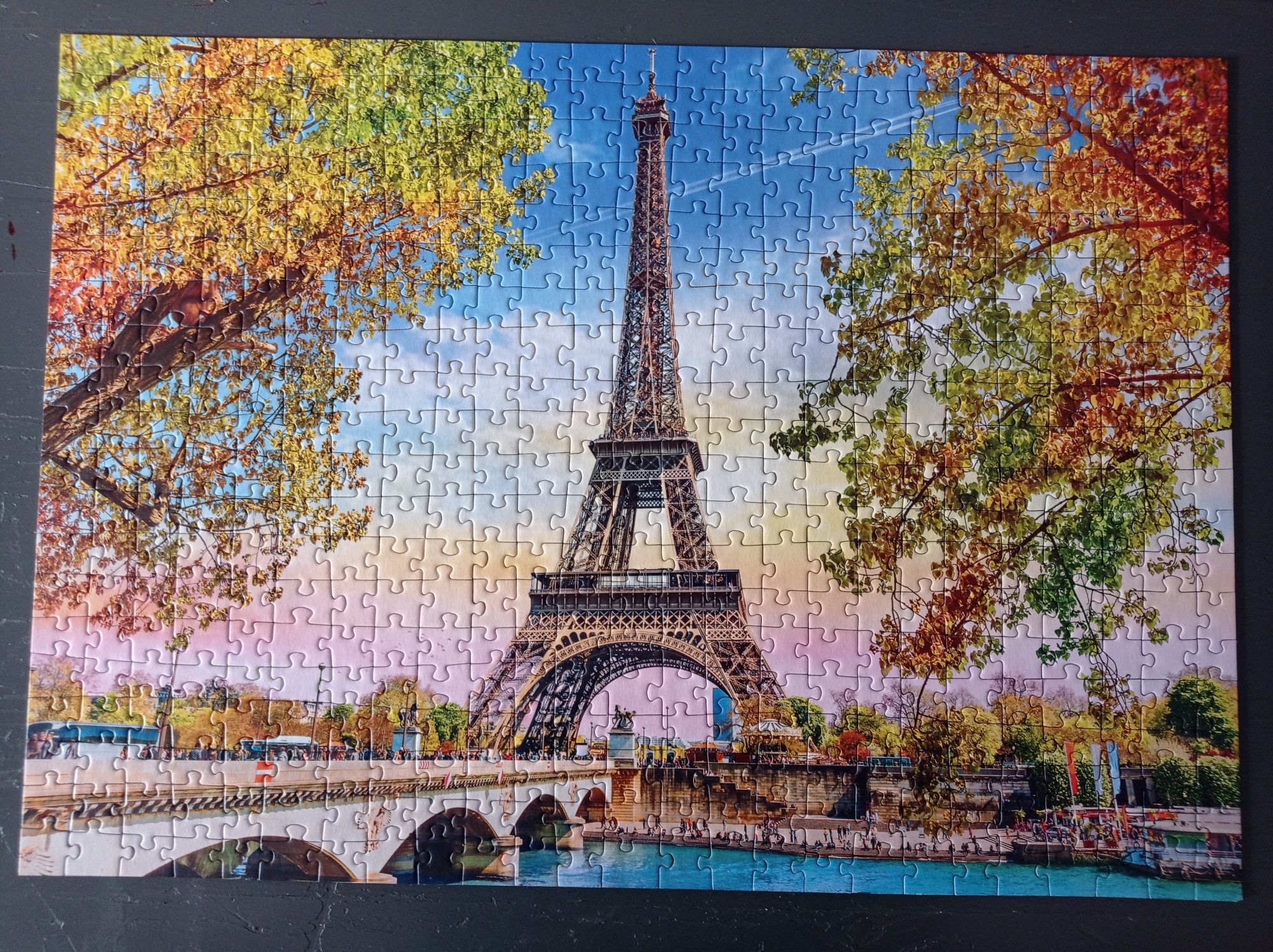 Puzzle Trefl 500, Paryż, Wieża Eiffla, kompletne