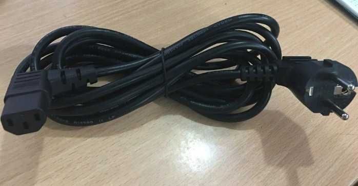 Cabo Alimentação PC | Schuko Macho 3P | IEC320-C13 3P Fêmea (Vários)